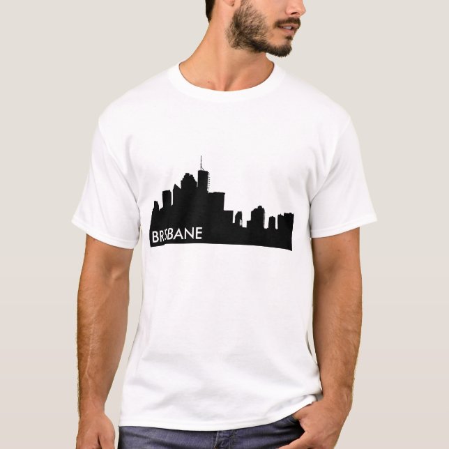 Brisbane Skyline T-Shirt (Front)