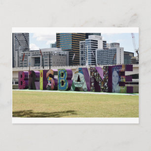 BRISBANE  SOUTHBANK QUEENSLAND AUSTRALIA POSTCARD