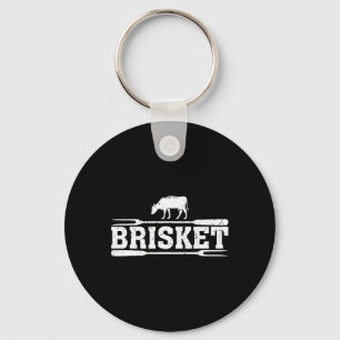 Brisket Bbq Grilling Byrbecue Bbq Master Grilling  Key Ring