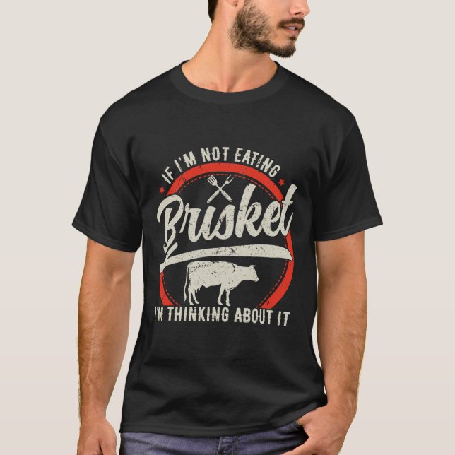Brisket Beef Grilling Bbq Grill Master  T-Shirt (Front)