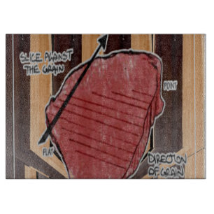 Brisket Grain Cutting Board