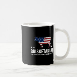 Brisketarian Brisket Bbq For Men Funny Men Byrbecu Coffee Mug