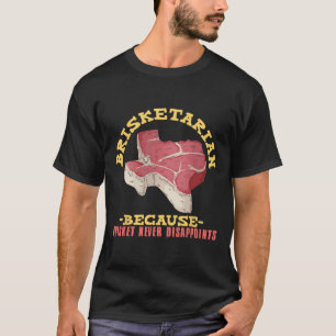 Brisketarian Funny Texas Bbq Meat Lover T-Shirt