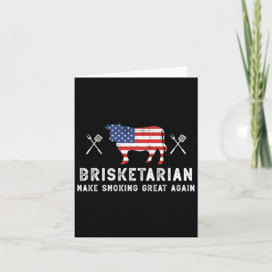Brisketarian Make Smoking Great Again Brisket Meat Card