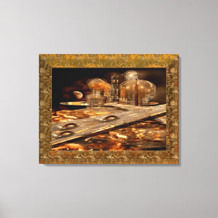 BriskPort Wrapped Canvas