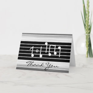 Bristles Musical Notes THANK YOU