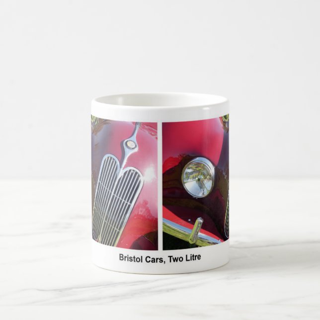Bristol, 2 Litre, Vintage Car. Coffee Mug (Center)