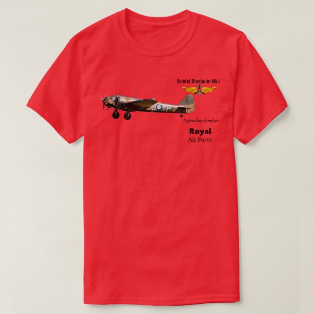 Bristol Blenheim 1 T-Shirt (Design Front)