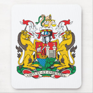 Bristol Coat of Arms Mouse Mat