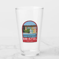 Bristol England Retro Travel Art Vintage