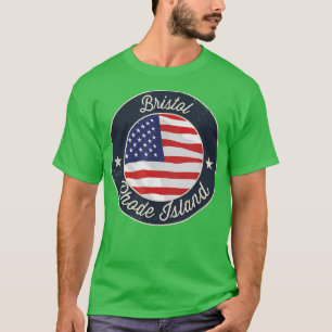 Bristol - Patriotic Rhode Island Souvenir T-Shirt