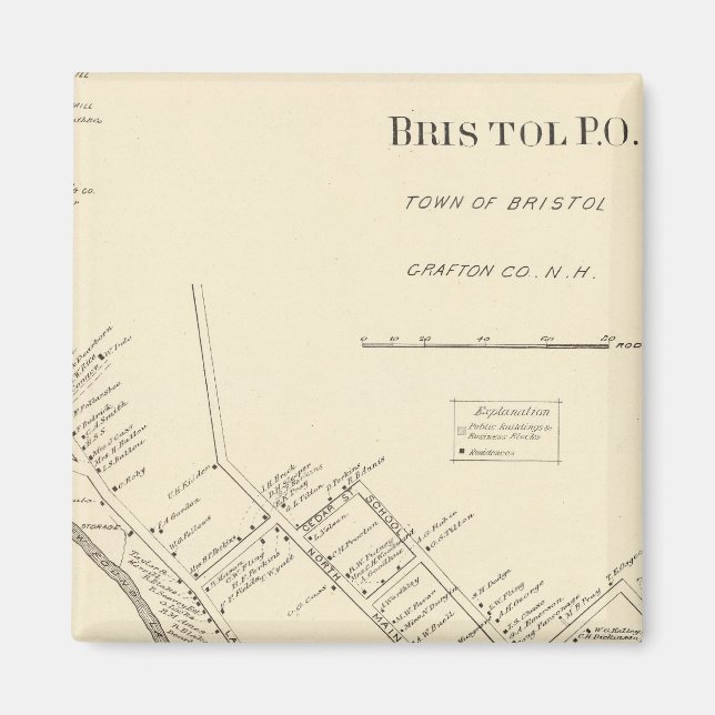 Bristol PO Magnet (Front)