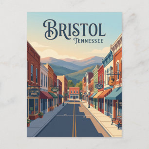 Bristol, Tennessee Postcard