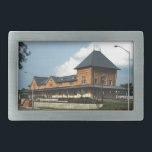 Bristol, Va, Train Station belt buckle<br><div class="desc">Created with my hometown in mind I have added several Bristol VA TN belt buckles using photos I have taken. Our city is unique in that it is divided and half is in Va and half in Tn. This is our Bristol Virginia Train Station, it is on the registry for...</div>