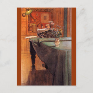 Brita at the Piano Postcard
