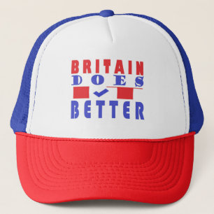 BRITAIN DOES IT BETTER DESIGNED FOR YOU TRUCKER HAT