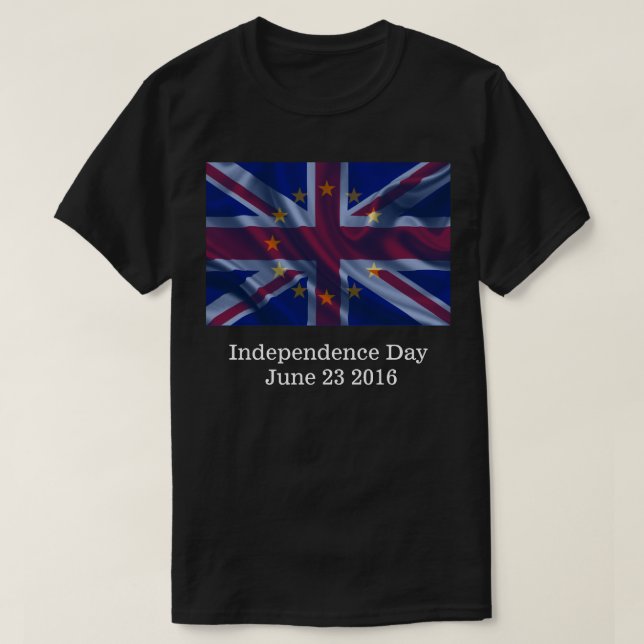 Britain's Independence Day 2016 Brexit T-Shirt (Design Front)