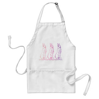 Britannia Petite Pink/Purple Apron