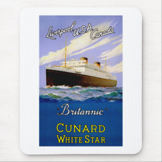 Britannic ~ Liverpool, USA, Canada Mouse Mat