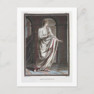 Britannicus, costume for 'Britannicus' by Jean Rac Postcard