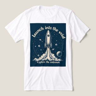 Brite-T Launch Into The Void 0018979 Tri-Blend Shirt