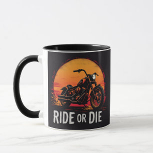 Brite-T Motorcycle Ride or Die 0019613 Mug
