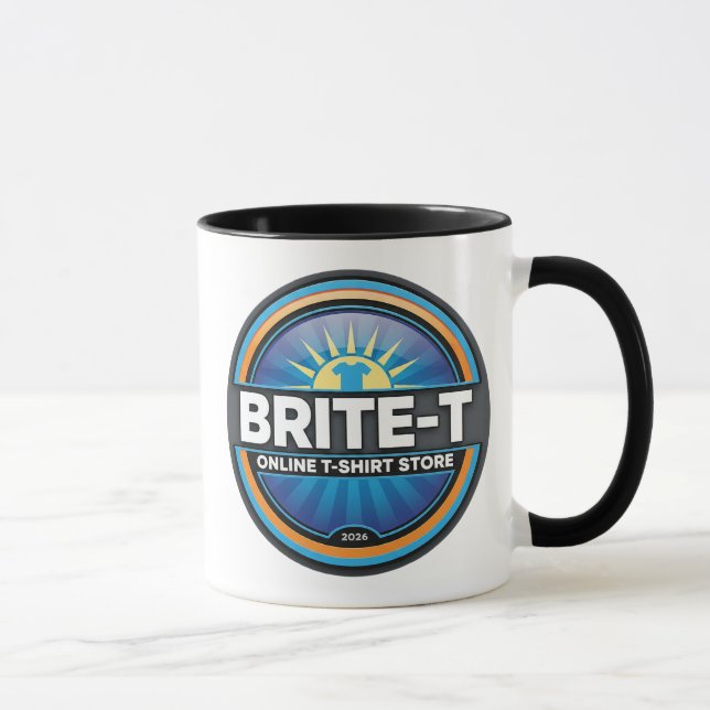 Brite-T Online T-Shirt Store Mug (Right)