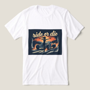 Brite-T Ride or Die 0019377 Tri-Blend Shirt