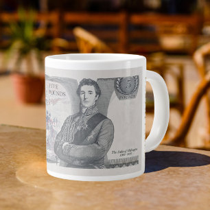 British 1971 £5 Note Mug – Duke of Wellington