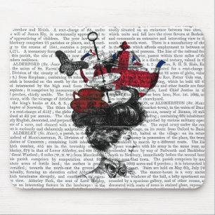 British Afternoon Tea Hat Mouse Mat