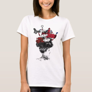 British Afternoon Tea Hat T-Shirt
