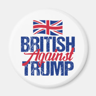 British Against Trump Magnet