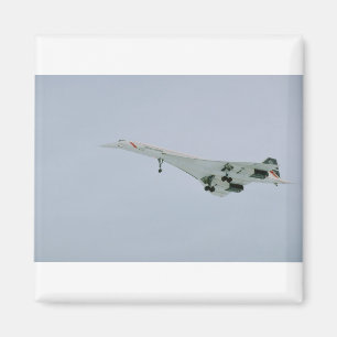 British Airways Concorde on final descent, Ottawa, Magnet