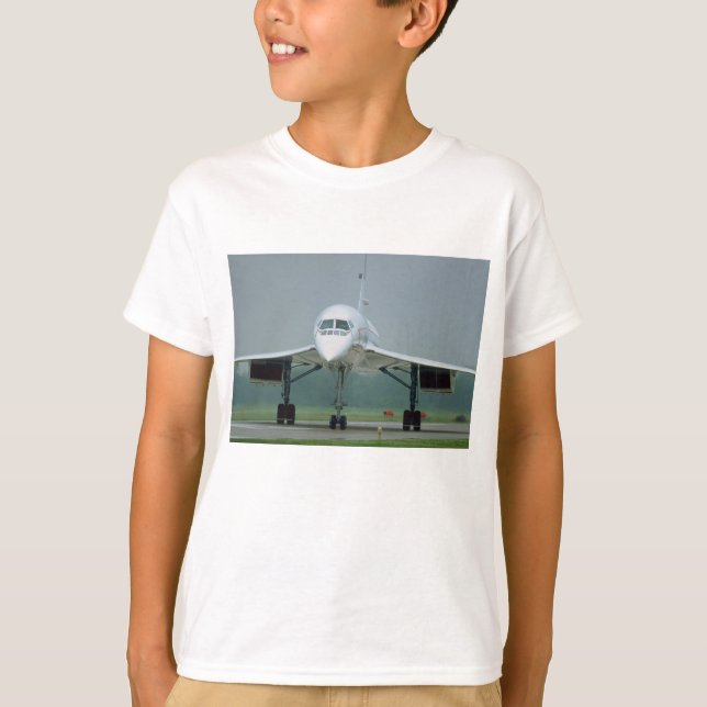 British Airways Concorde, on taxi way T-Shirt (Front)