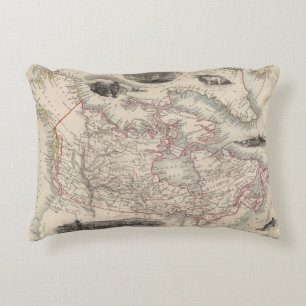 British America 2 Decorative Cushion