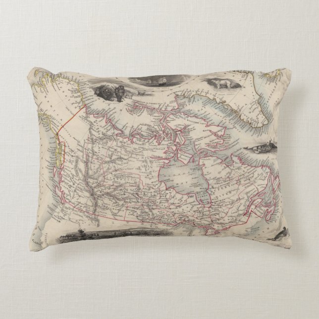 British America 2 Decorative Cushion (Front)