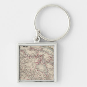 British America 2 Key Ring