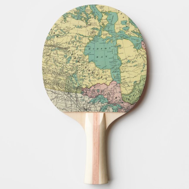 British America Ping Pong Paddle (Front)