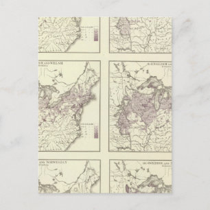 British American, English, Welsh, Swedish Postcard