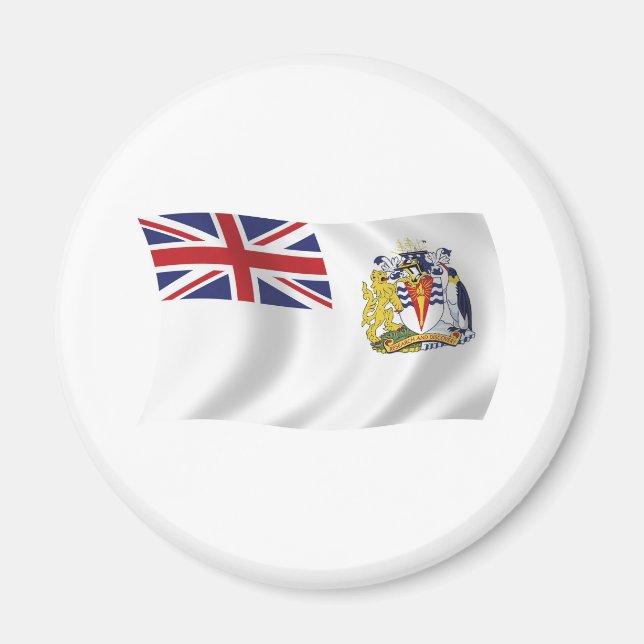 British Antarctic Flag Magnet (Front)