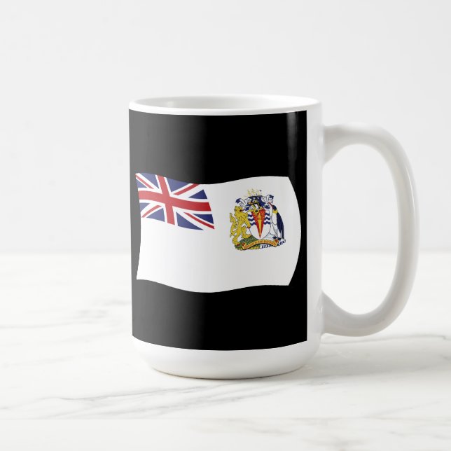 British Antarctic Flag Mug (Right)