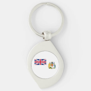 British Antarctic Territory Flag Key Ring