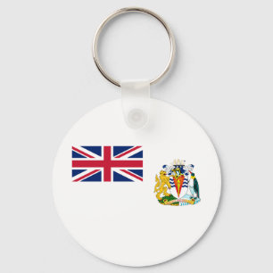 British Antarctic Territory Flag Key Ring