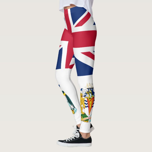 British Antarctic Territory Flag Leggings (Left)