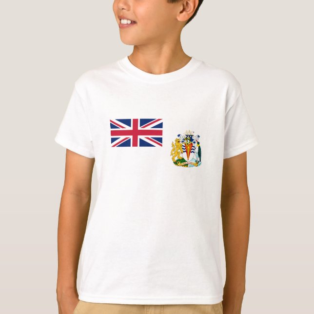 British Antarctic Territory Flag T-Shirt (Front)