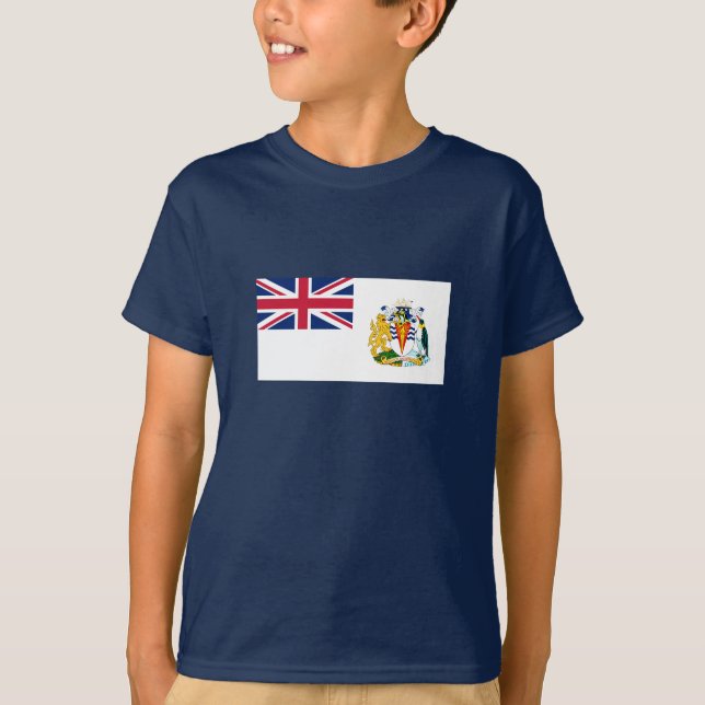 British Antarctic Territory Flag T-Shirt (Front)