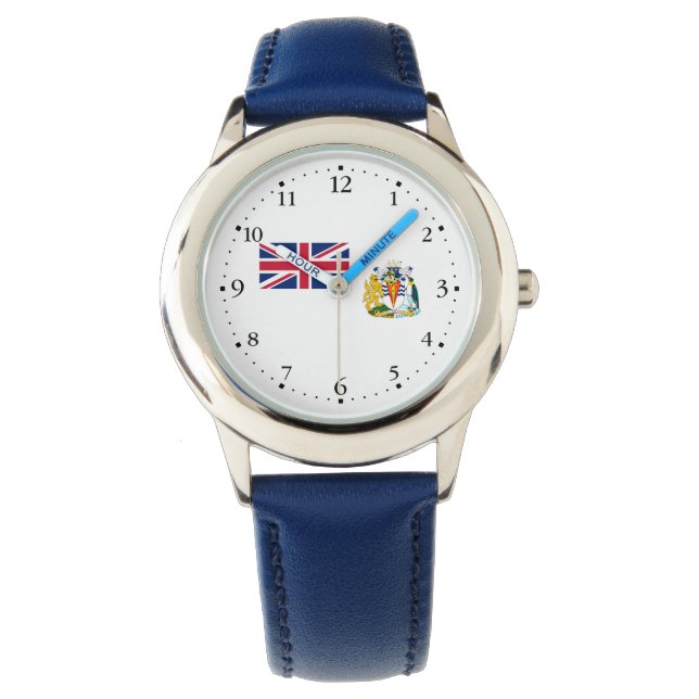 British Antarctic Territory Flag Watch (Front)