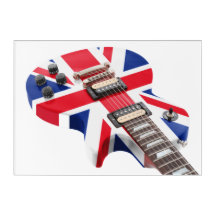 BRITISH ARE COMING GUITAR 10x14