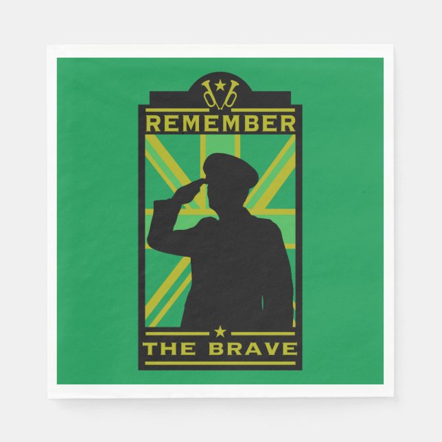 British Armed Forces Day Napkin (Front)