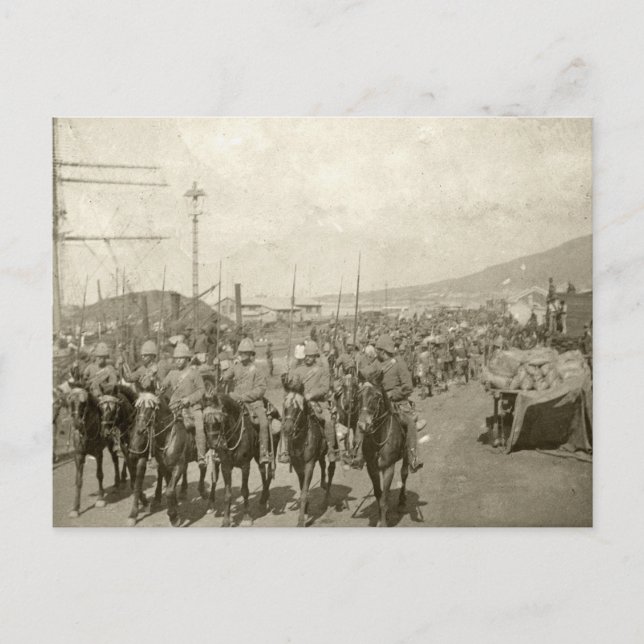 British army Boer War Postcard (Front)